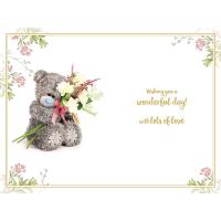 3D Holographic Sister Me to You Bear Birthday Card Extra Image 1 Preview